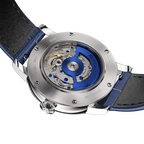 Constellation Product Image Caseback Laying Shot Blue Strap