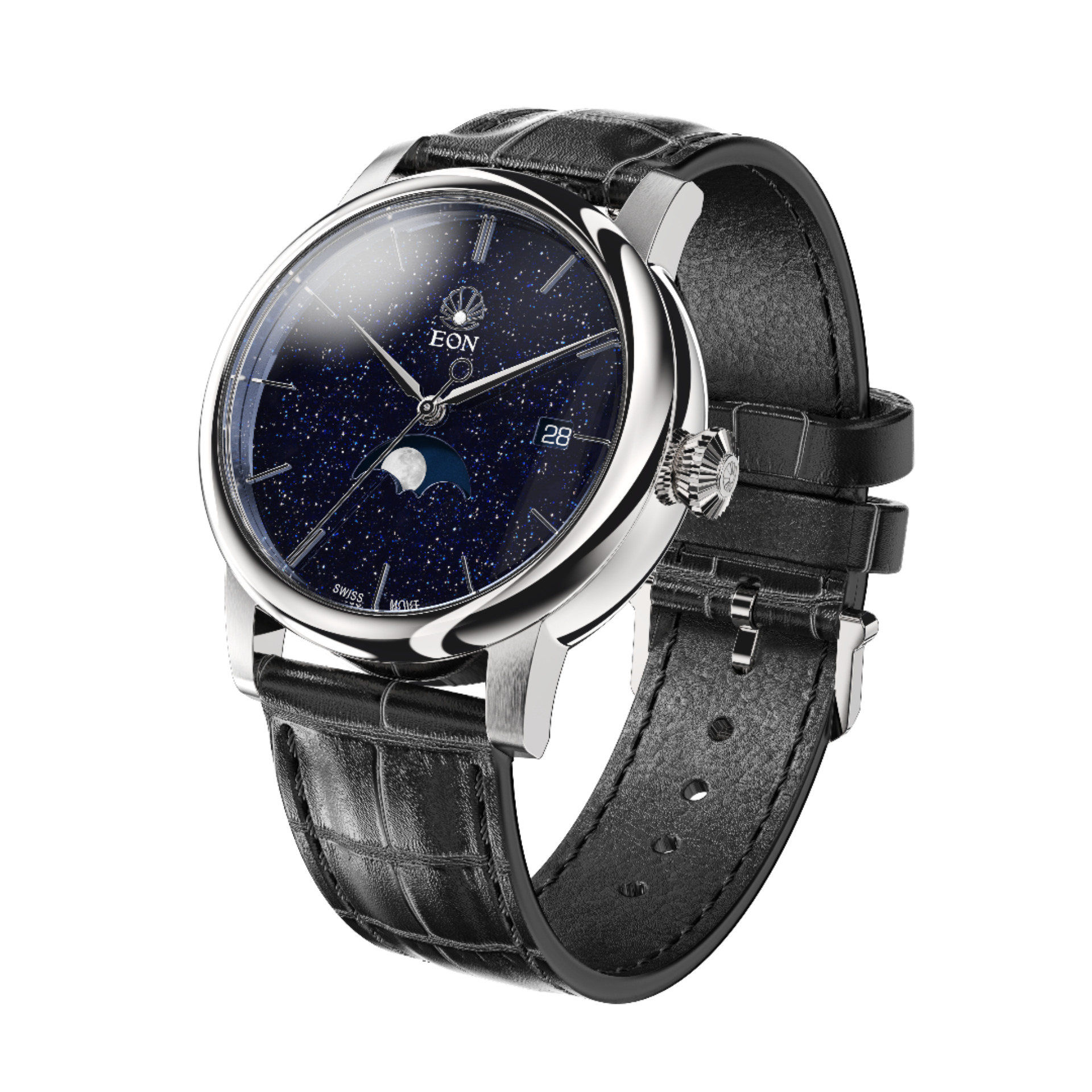 Constellation Product Image Front Top-Left Shot Black Strap