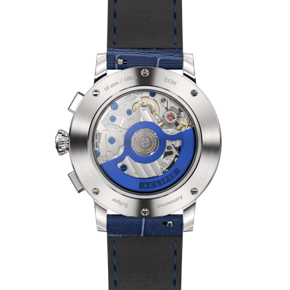 Eclipse Product Image Caseback Straight Shot Blue Strap
