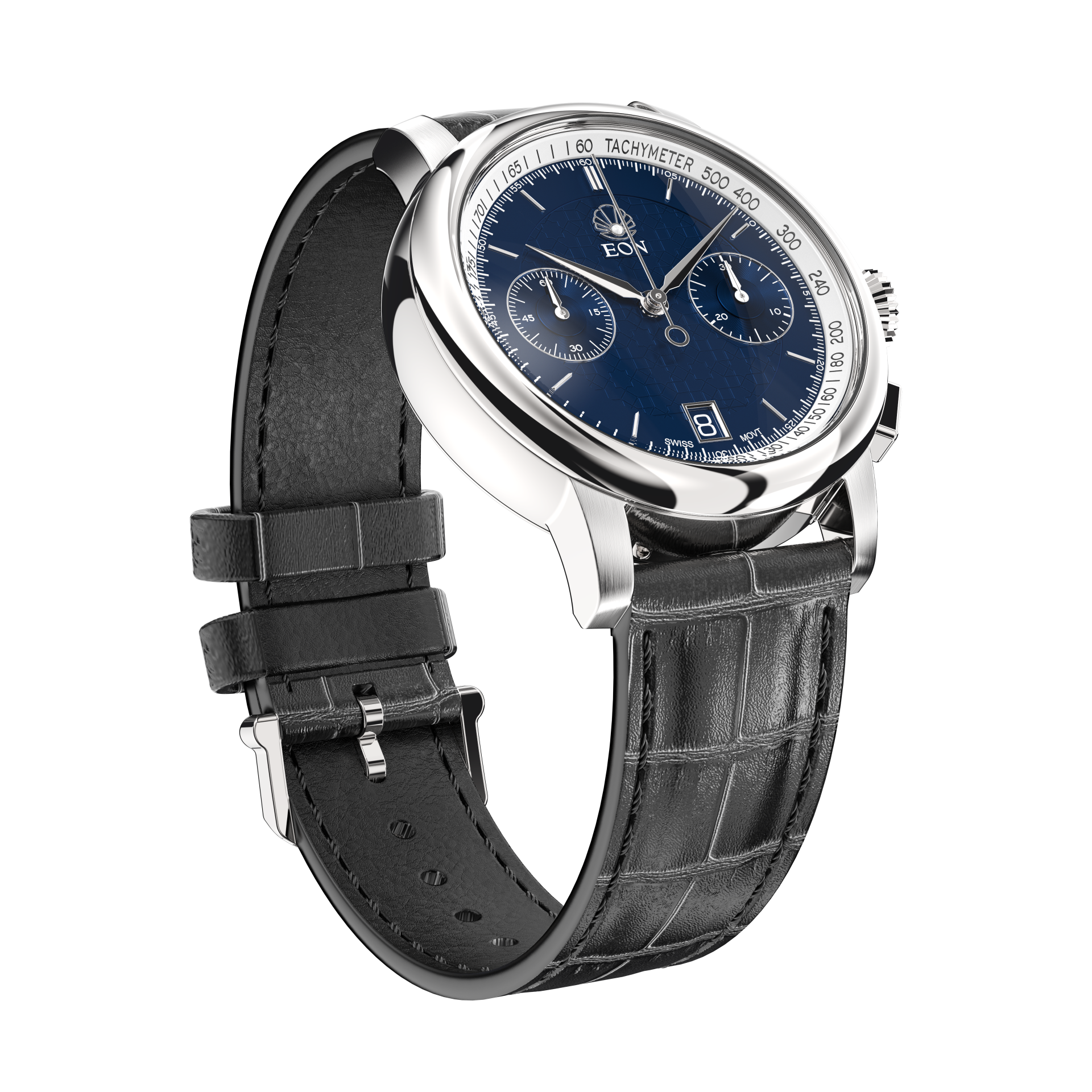 Eclipse Product Image Front Top-Right Shot Black Strap