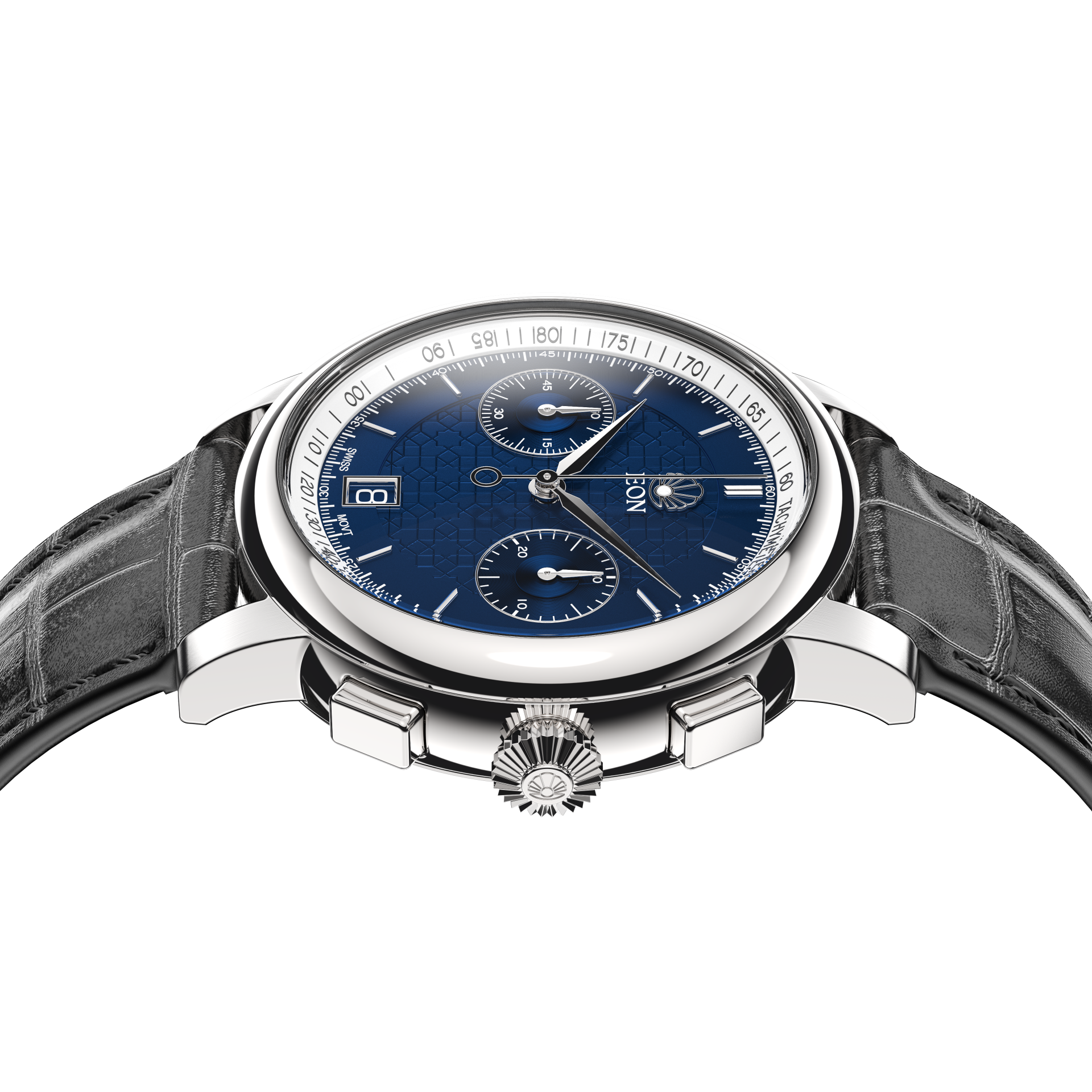 Eclipse Product Image Side Tilt Shot Black Strap