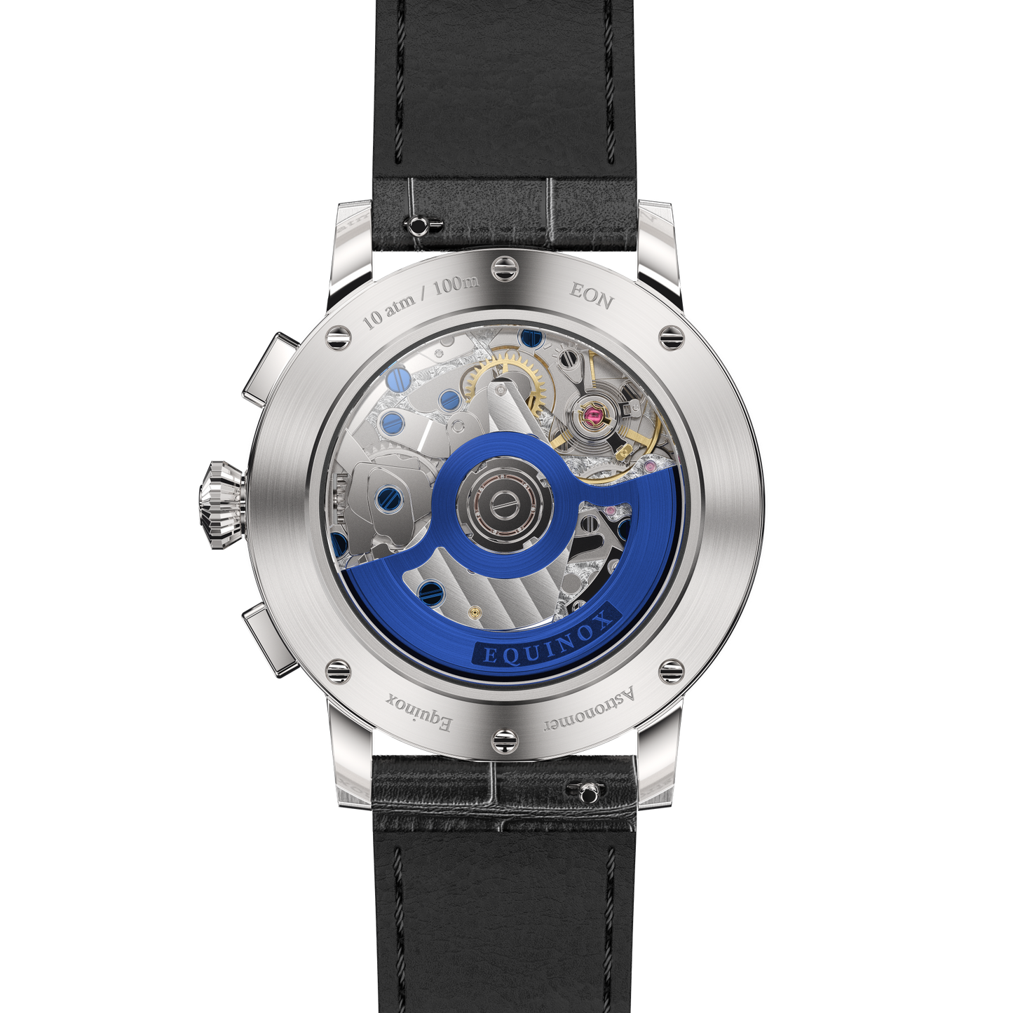 Equinox Product Image Caseback Straight Shot Black Strap