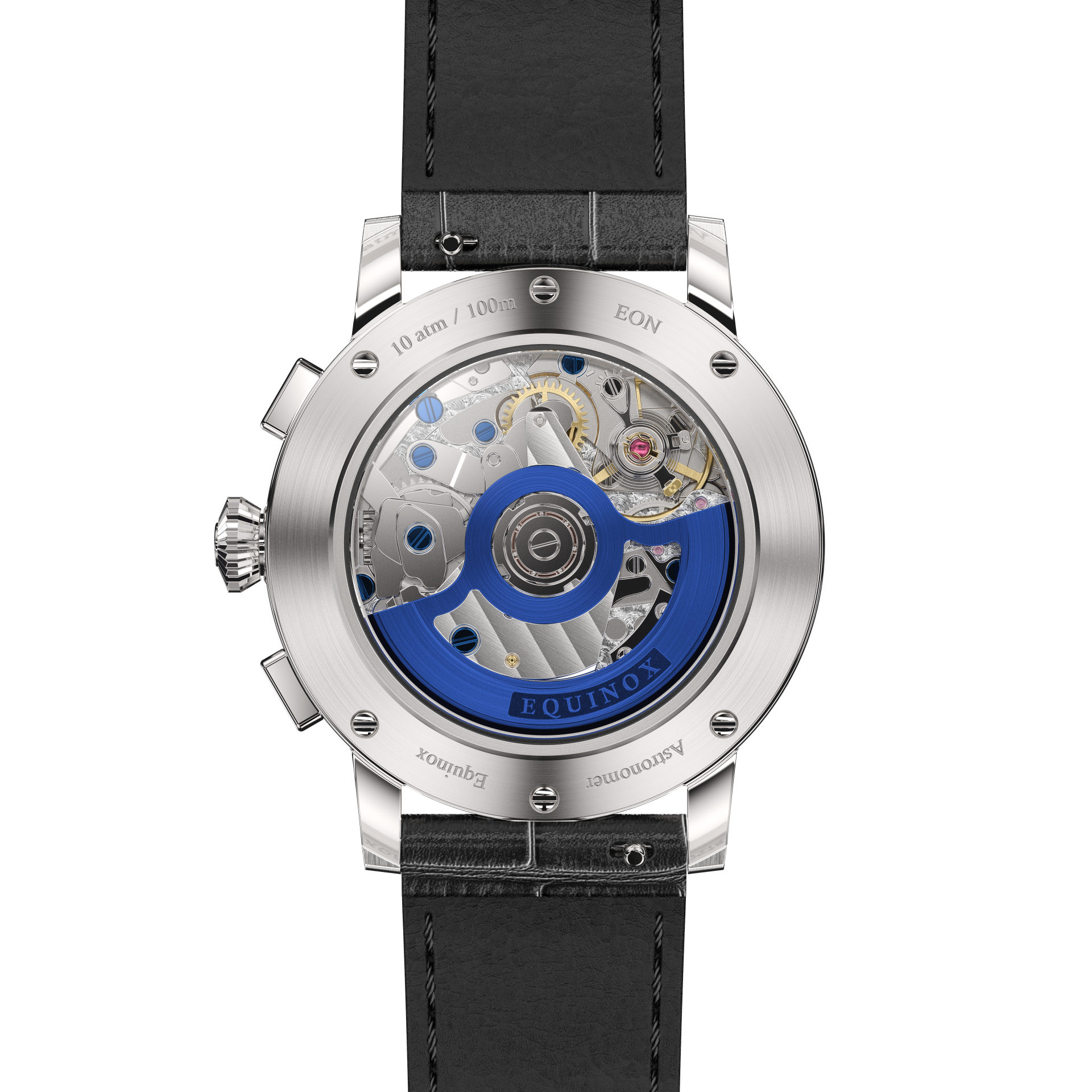 Equinox Product Image Caseback Straight Shot Black Strap