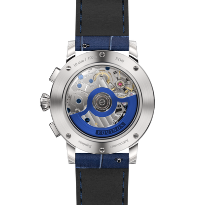 Equinox Product Image Caseback Straight Shot Blue Strap