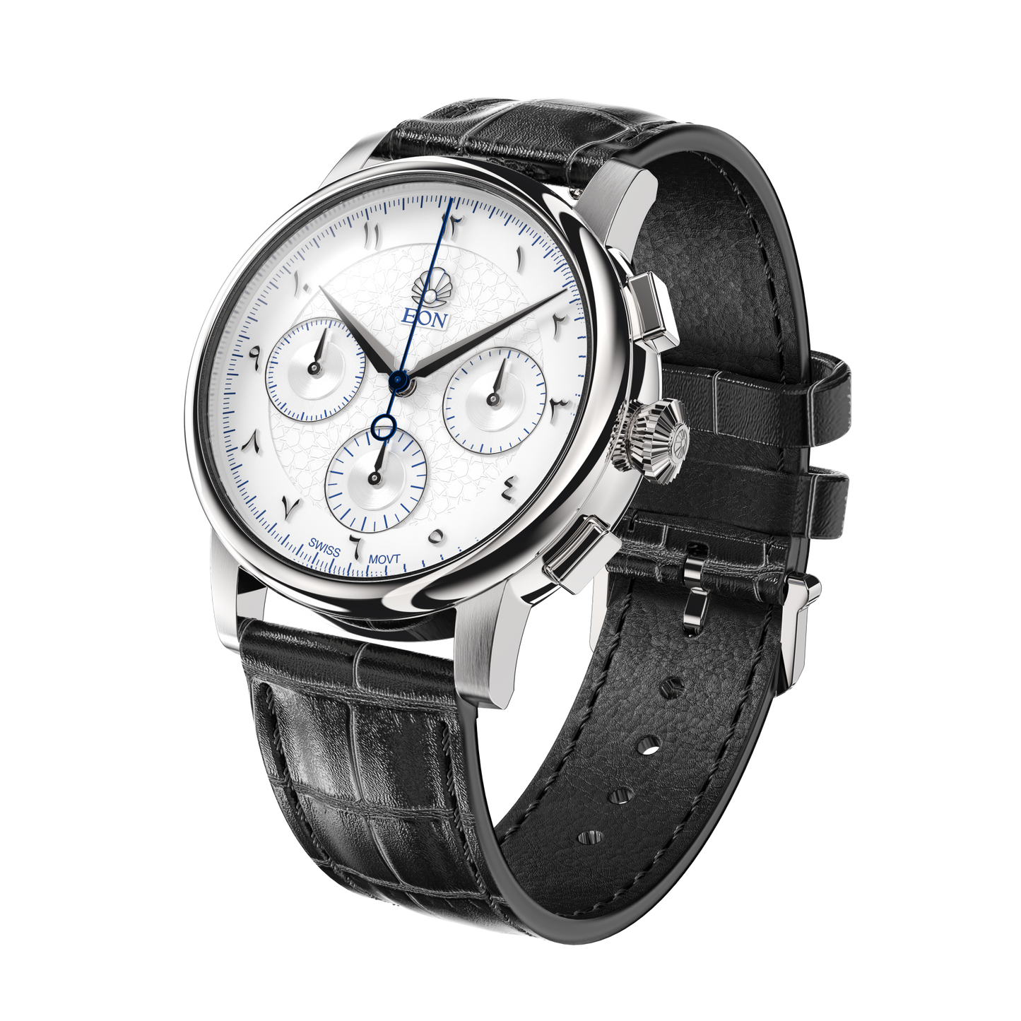 Equinox Product Image Front Top-Left Shot Black Strap