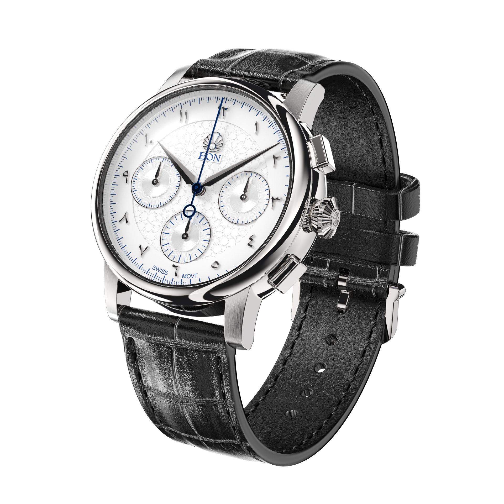 Equinox Product Image Front Top-Left Shot Black Strap