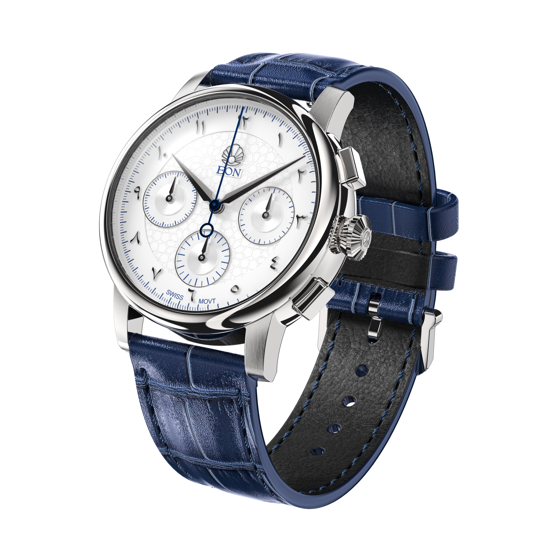 Equinox Product Image Front Top-Left Shot Blue Strap