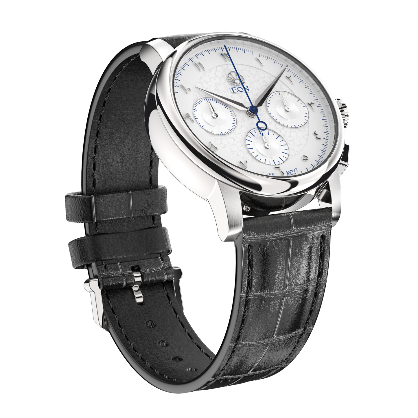 Equinox Product Image Front Top-Right Shot Black Strap