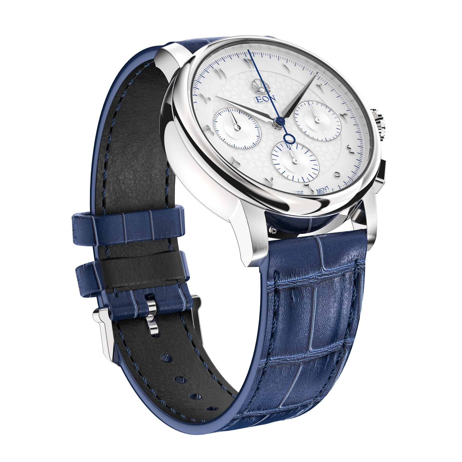 Equinox Product Image Front Top-Right Shot Blue Strap