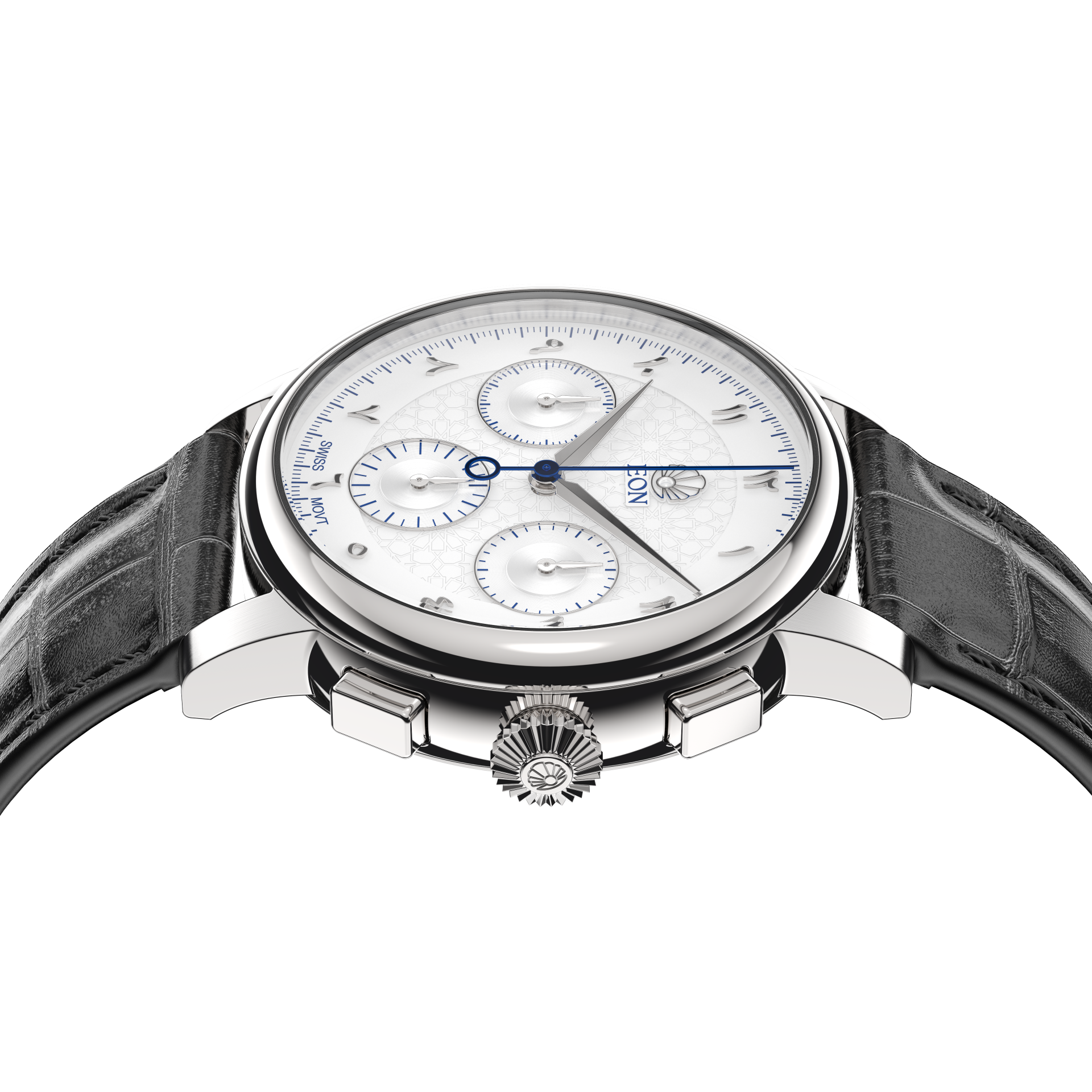 Equinox Product Image Side Tilt Shot Black Strap