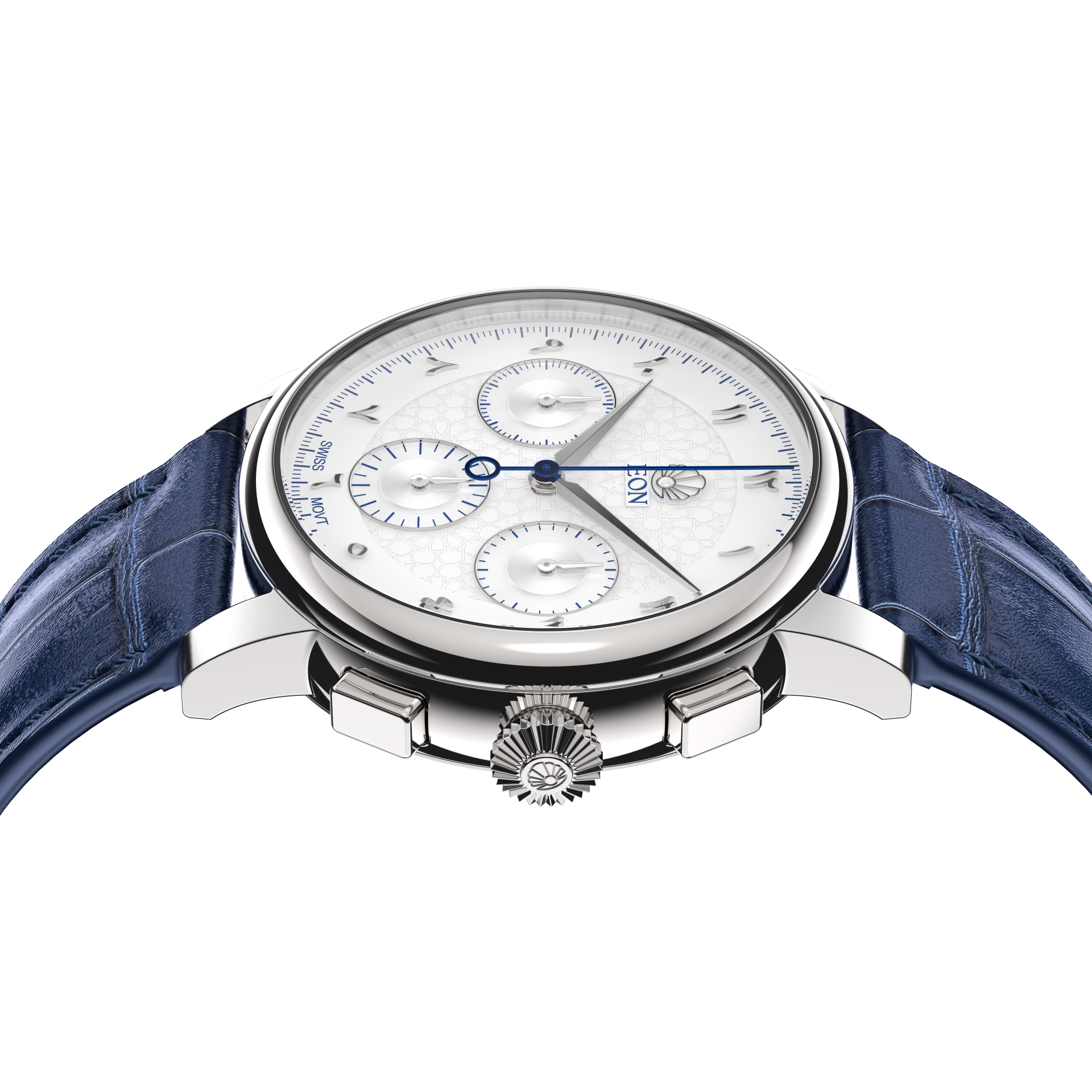 Equinox Product Image Side Tilt Shot Blue Strap